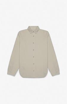 Essentials | Women's Smoke Oxford Button Down Shirt商品图片,