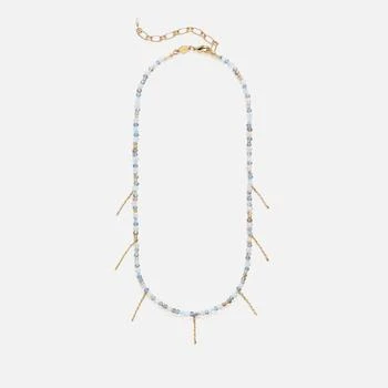 Anni Lu | Anni Lu Silver Lining 18-Karat Gold-Plated Beaded Necklace,商家MyBag,价格¥408
