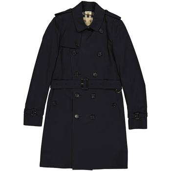 burberry风衣, Burberry | Mens The Sandringham Long Trench Coat In Navy商品图片 6.9折