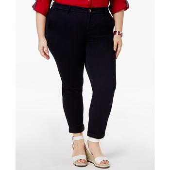 Tommy Hilfiger | TH Flex Plus Size Hampton Chino Pants, Created for Macy's商品图片,