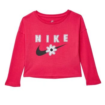 NIKE | Sport Daisy Long Sleeve T-Shirt (Toddler) 