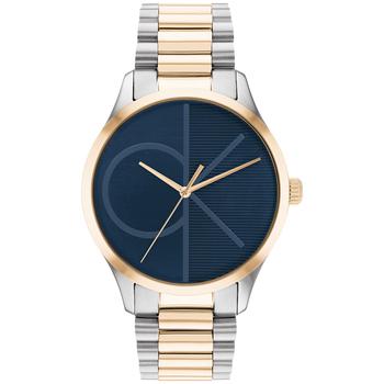 ck手表男评价, Calvin Klein | Men's Two-Tone Stainless Steel Bracelet Watch 40mm商品图片 