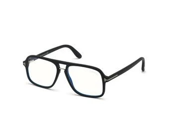 Tom Ford | Blue Light Block Navigator Men's Eyeglasses FT5627-B 001 55 3.2折, 满$75减$5, 满减