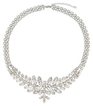 商品Jennifer Behr | Genevieve crystal-embellished necklace,商家MyTheresa,价格¥4957图片