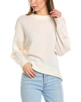 推荐alice + olivia Denver Round Hem Cashmere-Blend Sweater商品