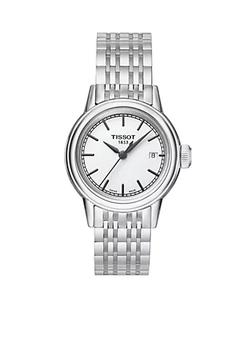 product Women's Carson White Dial Stainless Steel Bracelet Watch image