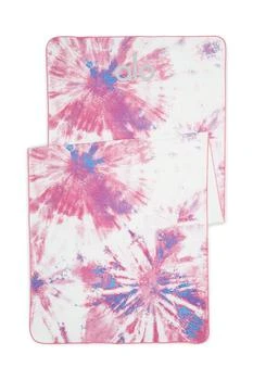 推荐Tie-Dye Grounded No-Slip Towel - Pink Tie Dye商品