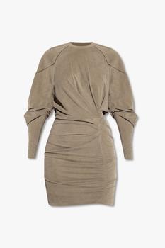 IRO | Iro Elody Draped Long-Sleeved Dress商品图片,7.6折