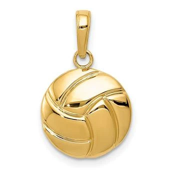 Macy's | Volleyball Pendant in 14k Yellow Gold,商家Macy's,价格¥3160