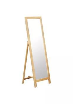 商品vidaXL | vidaXL vidaXL Freestanding Mirror 18.8x18.3x59 Solid Oak Wood,商家Belk,价格¥1192图片