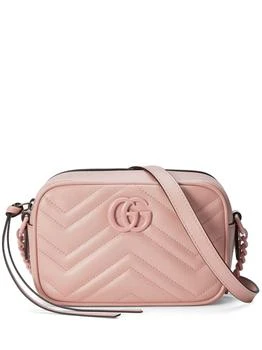 推荐GUCCI - Gg Marmont Mini Leather Shoulder Bag商品