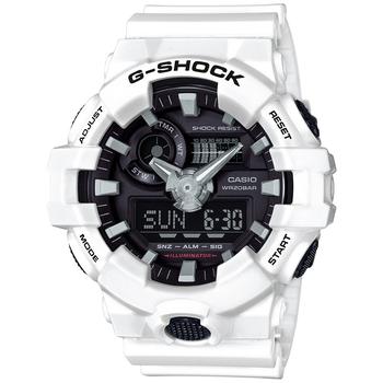 G-Shock | 黑色表盘白表带男士腕表, 54mm商品图片,