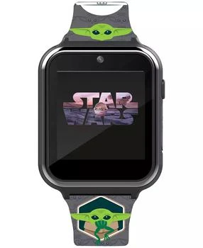 Accutime | Kid's Star Wars Baby Yoda Gray Silicone Strap Smart Watch 46x41mm,商家Macy's,价格¥277