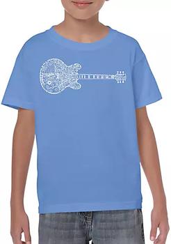 推荐Boys 8-20 Word Art Graphic T-Shirt - Blues Legends商品