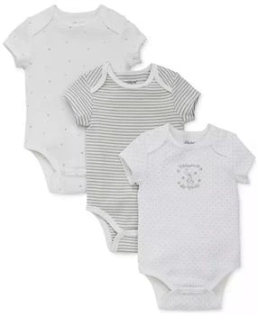 Little Me | Baby Boys or Baby Girls Welcome To The World Bodysuits, Pack of 3,商家Macy's,价格¥96