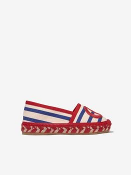 推荐Girls Striped GG Espadrilles商品