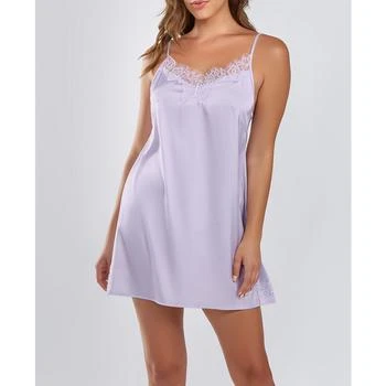 iCollection | Women's Casey Satin Solid Chemise Nightgown,商家Macy's,价格¥245