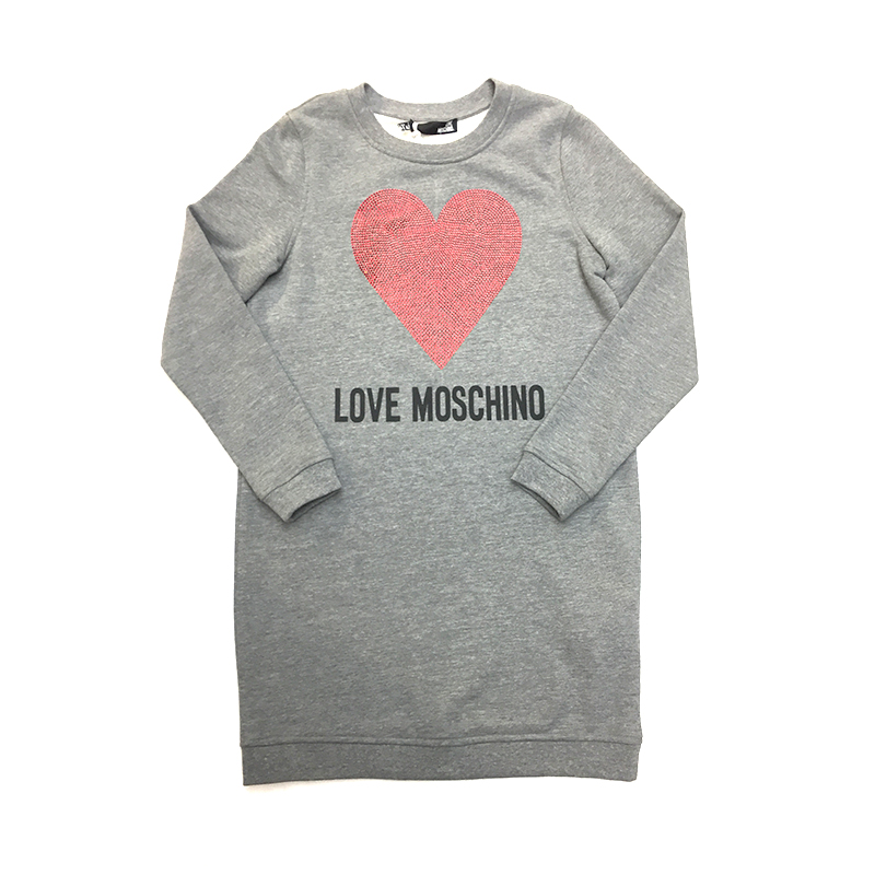 Moschino | LOVE MOSCHINO莫斯基诺女士长款卫衣卫衣裙商品图片,4.4折, 包邮包税