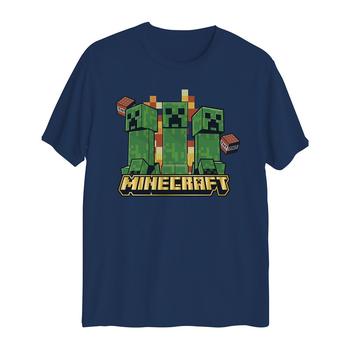 老友记, Hybrid | Big Boys Mine Craft Explosive Friends Short Sleeve Graphic T-shirt商品图片 额外8折, 额外八折