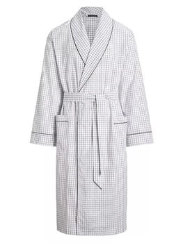 Ralph Lauren | Plaid Cotton Oxford Robe,商家Saks Fifth Avenue,价格¥1864