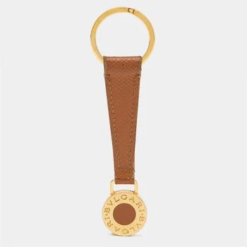 [二手商品] BVLGARI | Bvlgari Beige Leather Bvlgari Key Ring,商家The Luxury Closet,价格¥971