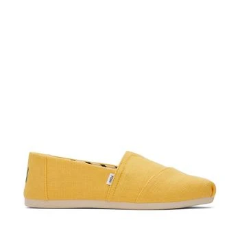 TOMS Shoes | Classic Alpargata Pineapple Yellow Heritage Canvas,商家Premium Outlets,价格¥196