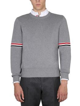 thom browne代购, Thom Browne | Thom Browne Men's  Grey Other Materials Sweater商品图片 
