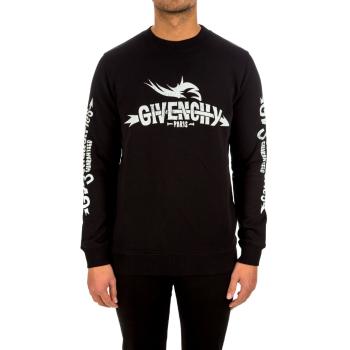 纪梵希卫衣代购, Givenchy | GIVENCHY 男士黑色图案运动衫 BM700L30AF-001商品图片 独家减免邮费