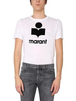 Isabel Marant | Isabel Marant Logo Print Karman T-Shirt 8.1折, 独家减免邮费