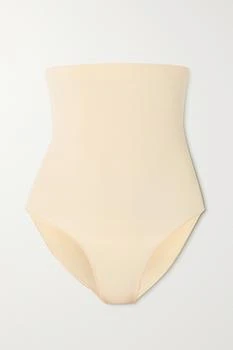 SKIMS | Seamless Sculpt 塑形高腰三角裤 （颜色：sand）,商家NET-A-PORTER,价格¥244