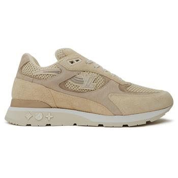 更多路易威登男鞋, Louis Vuitton | Louis Vuitton LV Run Away Beige Sneaker商品图片 