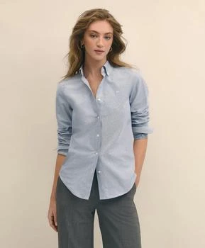 Brooks Brothers | Classic-Fit Cotton Oxford Shirt,商家Brooks Brothers,价格¥834