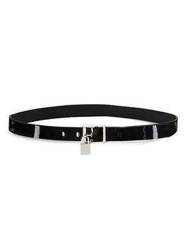 圣罗兰皮带, Yves Saint Laurent | Lock Patent Leather Belt商品图片 