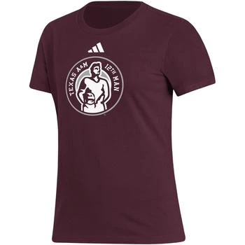 推荐adidas Texas A&M 12th Man Fresh T-Shirt - Women's商品