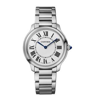 推荐Stainless Steel Ronde Must de Cartier Watch 36.4mm商品
