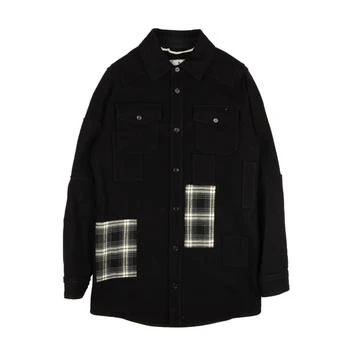 推荐Black Logo Button Down Overshirt商品