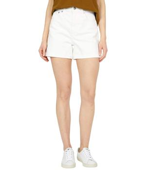 Madewell | High-Rise Denim Shorts in Tile White商品图片,7折