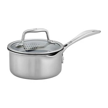 ZWILLING | ZWILLING Clad CFX Stainless Steel Ceramic Nonstick Saucepan,商家Premium Outlets,价格¥553
