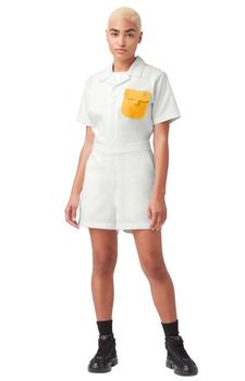 迪克斯, DICKIES | (FVR05R2C) Ripstop Short Sleeve Coveralls - Rinsed Cloud商品图片 9.4折