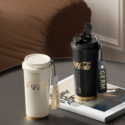 商品日本GERM格沵 可乐联名闪耀咖啡杯 500ML图片