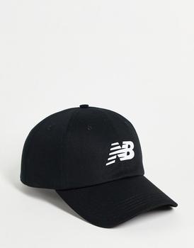 New Balance | New Balance core logo baseball cap in black商品图片,额外9.5折, 额外九五折