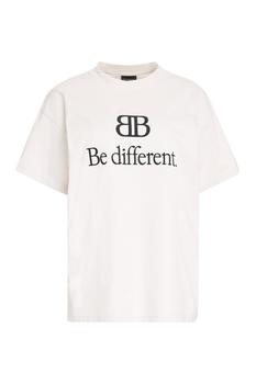 Balenciaga | Balenciaga Logo Printed Crewneck T-Shirt商品图片,7.1折