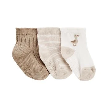 Carter's | Baby Boys or Baby Girls Duck Socks, Pack of 3,商家Macy's,价格¥54