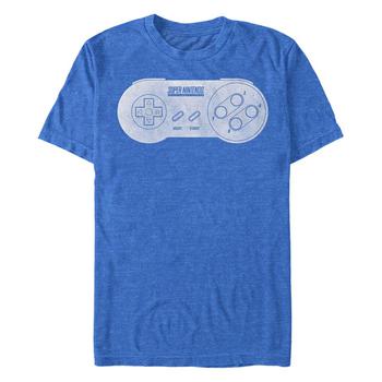 Nintendo | Nintendo Men's Classic Super Nintendo Controller Short Sleeve T-Shirt商品图片,独家减免邮费