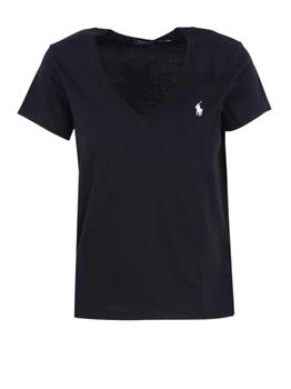 Ralph Lauren | Ralph Lauren Pony Embroidered V-Neck T-Shirt 5.2折