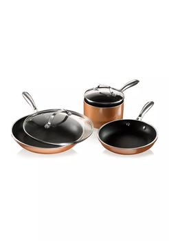 Gotham Steel | 5-Piece Copper Cast Textured Cookware Set商品图片,