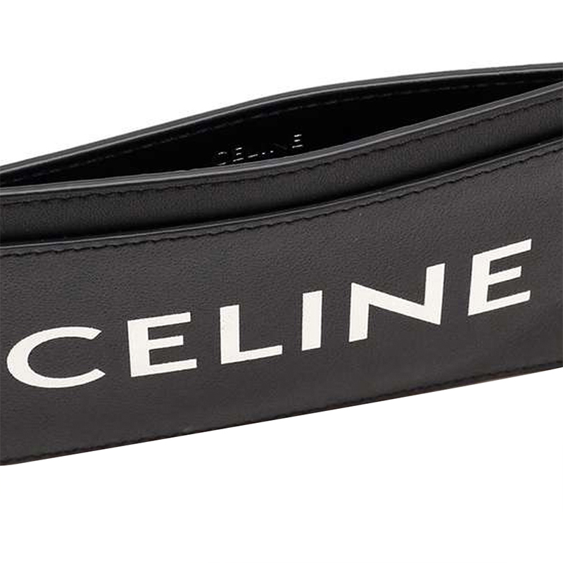 商品CELINE 女士徽标印花黑色皮革卡包 10B703-DMF-38SI图片