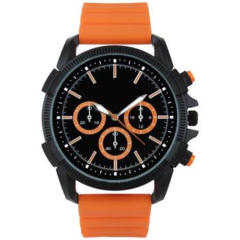 推荐Men's Orange Silicone Strap Watch 51mm, Created for Macy's商品