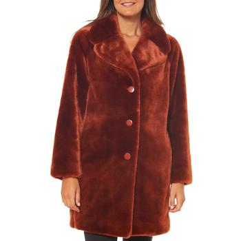 Kate Spade Surprise, Kate Spade | Kate Spade Womens Winter Midi Faux Fur Coat商品图片 5折