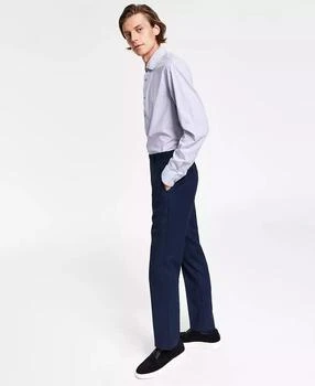 Calvin Klein | Men's X-Fit Slim-Fit Stretch Suit Pants,商家Macy's,价格¥213